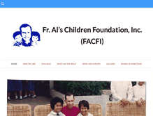 Tablet Screenshot of facfi.org.ph